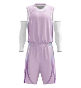 Ensembles de basketball sans manches grande taille de haute qualité, maillots respirants réversibles, design personnalisé, uniformes de basketball sur mesure - Product Image 3