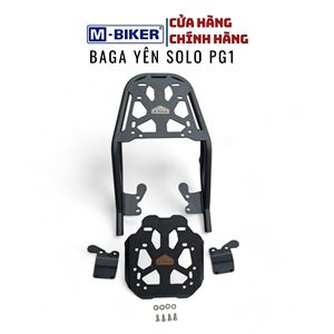 Porte-bagages arrière de type plaque M-Biker Yamaha PG-1, accessoires pour moto - Product Image 1