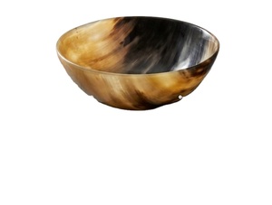 Bol en corne de buffle naturel poli, couleur classique, taille personnalisée, écologique, pour service de table, compatible lave-vaisselle, sur mesure - Product Image 4