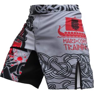 Pantalones Cortos de MMA Unisex Hechos a Medida, Sublimados, para Artes Marciales, de Poliéster, que Absorben la Humedad, Venta al Por Mayor de Fábrica OEM - Product Image 5
