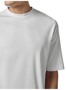 Camiseta Oversize Bordada para Hombre y Mujer, Hombros Caídos, Corte Holgado, Manga Corta, Algodón Casual, Estilo Urbano, Top Unisex Oversize Holgado - Product Image 4