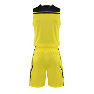 Uniforme de basket-ball personnalisé léger, dernier modèle de maillot de basket-ball, uniforme de basket-ball uni confortable en vente maintenant - Product Image 2