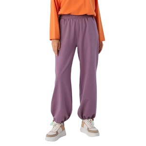 Femme Trendy Clothes Cotton Polyester Tracks Sweatpants Relaxed Fit Casual Athletic Drawstring Elastic Waist Loose Trouser Pants - Product Image 6