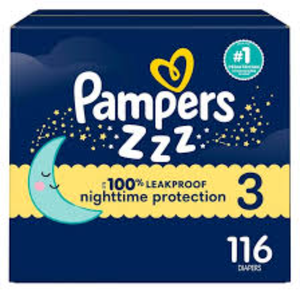 Pañales Pampers Overnight - Swaddlers Overnights - Talla 3, 116 Unidades, Pañales Desechables para Bebé, Protección Nocturna Contra Fugas y para la Piel - Product Image 4