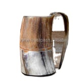 Premium Quality New Arrivals Buffalo Horn Mug for Beer and Wine At Wholesale Price From India - Product Image 2