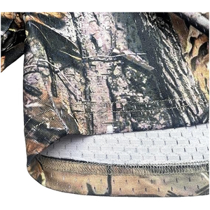 Pantalones Cortos Casuales de Camuflaje con Estampado de Hojas para Hombre y Mujer, 100% Poliéster, Tejido de Punto, Manga Corta, Cintura Elástica, para Parejas - Product Image 6