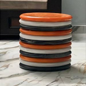 ที่จัดระเบียบสำนักงานทันสมัยแบบเรซิ่นเต็มชิ้น เป็นมิตรกับสิ่งแวดล้อม พร้อมชามและช้อน ขนาด 23x21 ซม. ของตกแต่งห้องนั่งเล่นและห้องครัว - Product Image 1