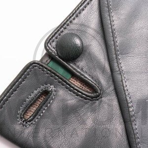 Gants d'hiver en cuir véritable fantaisie pour la conduite, compatibles écran tactile, en cuir de vachette et peau de mouton, unisexe, pour l'extérieur et les fêtes - Product Image 5