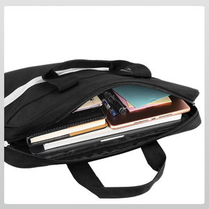 Bolso para Portátil de Color Negro, Simple, Ligero, Portátil, Impermeable, Bolsos de Hombro para Portátil - Product Image 3