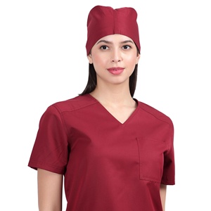 OEM Women Medical Nurse <b>Scrub</b> <b>Cap</b> Breathable Cotton Surgical Hat Adjustable Hospital Work Headwear Manufacturer - Product Image 2