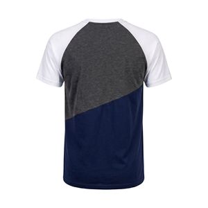 Moisture Wicking Blue Gray Asymmetrical Tech Sport T <b>Shirt</b> Sports Gym <b>Shirt</b> High Performance Tech Fabric Training T <b>Shirts</b> - Product Image 2