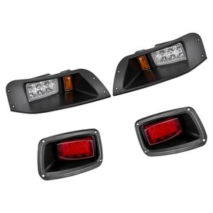 Kit Fari LED 12V per Golf Cart con Cablaggio, Interruttore, Fascette e Alloggiamento in ABS ad Alta Luminosità - Product Image 2