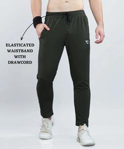 Conjunto de Muestras de Tela Mixta, Pantalones Deportivos de Corte Ajustado para Hombre, CoreFlex – Dobby Importado (280 GSM) |   Ajuste en el tobillo - Product Image 3