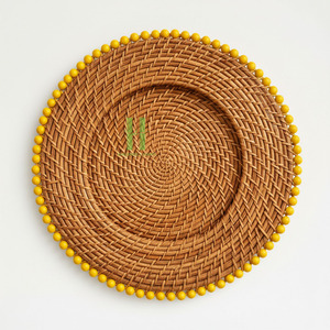 Handmade Modern Natural Rattan Woven Dining Tea Holiday Christmas Kitchen <b>Table</b> <b>Mats</b> & Pads Wicker Charger Plates Rattan 2026 - Product Image 6
