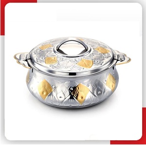 Casserole en métal indienne très demandée, conçue pour les services de repas culturels, offrant un accès stable aux plats chauds pour les invités (Hot Pot) - Product Image 3