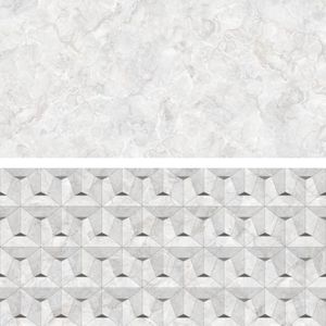 Carreaux en céramique haute définition super blancs 300x600 pour la rénovation professionnelle des bureaux et les finitions intérieures commerciales élégantes - Product Image 2