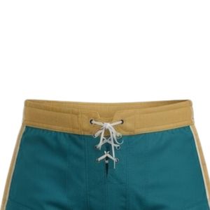 Pantalones Cortos Deportivos Sublimados Color Verde Azulado para Hombre, con Cordón Ajustable y Franja Lateral, para Entrenamiento de Hockey sobre Hielo, Ropa Deportiva para Equipos - Product Image 3