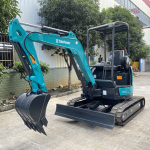 Miniexcavadoras con cabina 1ton 2ton 3 ton micro excavadora CE Modelos calientes europeos y americanos mini excavadora para la construcción - Product Image 1