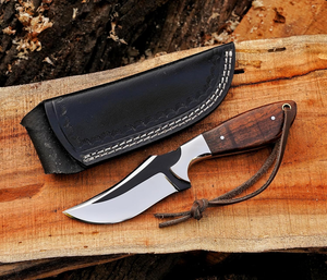 Cuchillo de Caza Artesanal de Primera Calidad de BA Enterprises, con Funda de Cuero y Mango Premium, el Mejor Regalo para Novios - Product Image 5