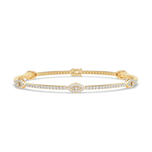 Natural Diamond Round Cut Diamond <b>Bracelet</b> <b>Bangle</b> Fine Diamond Jewelry for Women's with IGI Certified & VVS Clarity - Product Image 4