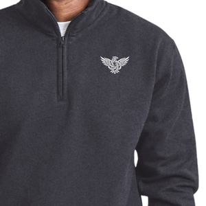 Sudadera de Forro Polar para Hombre con Cierre de Cremallera, Manga Larga, Cuello Alto, Informal, para Invierno, Gimnasio, Aire Libre, Corte Regular, Mezcla de Algodón, Color Sólido - Product Image 3