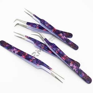 Pinzas de Extensión de Pestañas de Acero Inoxidable RMI, las Más Demandadas, Personalizables, en Caja de Cartón, de Alta Precisión y Calidad, Uno, Dos, Tres, Cuatro - Product Image 6