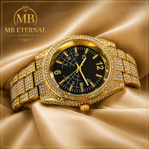 นาฬิกาหรู MB ETERNAL ประดับเพชร ขนาด 41 มม. ระบบอนาล็อก ควอตซ์ กระจกแซฟไฟร์ ตัวเรือนโลหะผสม สายแบบหัวเข็มขัด ใช้ได้ทั้งชายและหญิง เหมาะสำหรับใช้ในชีวิตประจำวัน - Product Image 1