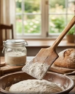Espátula de Madera Hecha a Mano, Diseño Moderno, Ecológica, Duradera, Ligera, con Mango Largo, Utensilio de Cocina de Madera Natural - Product Image 5