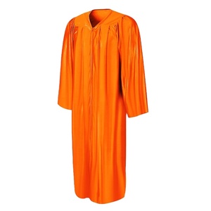 Échantillon de robes de remise de diplôme en gros pour écoles 2026, ensemble avec pompon, pour lycée et licence, tissées 100% polyester, unisexe, personnalisables - Product Image 3
