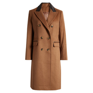 Manteau long en laine pour femme, style coréen, chaud et élégant, pour l'automne et l'hiver, idéal pour les trajets quotidiens, à manches longues - Product Image 6