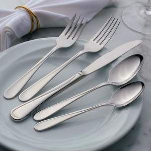 Juego de cubiertos de acero inoxidable de primera calidad, duradero, resistente al óxido, perfecto para la mesa de la cocina, restaurante, hotel. - Product Image 3