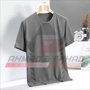 Men's Black Short Sleeve T-<b>Shirt</b> Geometric Print Quick Dry Knitted <b>Polyester</b> Sporty Summer Wear - Product Image 4