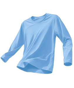 T-shirt en coton 100% tricoté de haute qualité, grandes tailles, manches longues, impression personnalisée de votre propre logo, écologique et respirant - Product Image 2