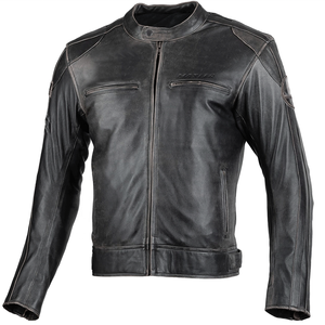 Vestes en cuir de moto de conception personnalisée de haute qualité Veste en cuir d'équitation de moto Veste en cuir de course pour hommes - Product Image 1