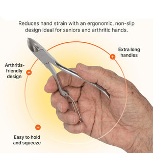 Clippers for Thick Nails Medical Grade Stainless Steel Nail Nippers Trusted by Podiatrists for Seniors Men and Women - Product Image 6
