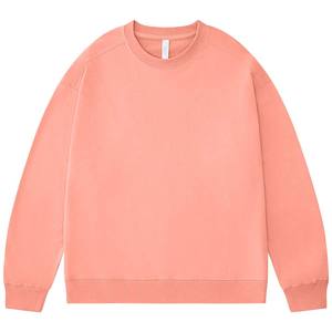 Sweat-shirt unisexe d'hiver de haute qualité en gros, coupe oversize XL à épaules tombantes, style streetwear, en polyester/coton - Product Image 5