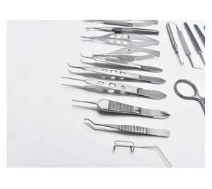 ชุดเครื่องมือผ่าตัดตา 17 ชิ้น ของ Azicon ชุดกรรไกรขนาดเล็กสำหรับผ่าตัดตา ที่จับเข็ม คีมจับ  ชุดเครื่องมือตรวจตา - Product Image 2