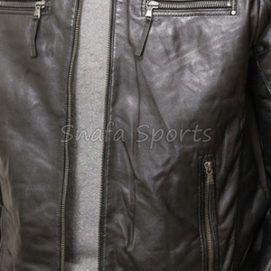 <b>Men's</b> Fashion Design New Arrival Leather <b>Jacket</b> Premium Quality Leather <b>Jacket</b> For <b>Man</b> In Wholesale Price - Product Image 3