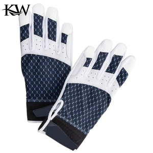 ถุงมือเบสบอลหนังแท้พิมพ์โลโก้ได้ คุณภาพพรีเมียม สำหรับนักกีฬา ระบายอากาศได้ดี กันน้ำ  แบบนิ้วแยก - Product Image 2