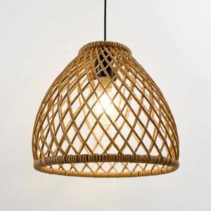 Lámpara Colgante de Ratán de Nuevo Diseño, Fácil Instalación en el Techo, Hecha a Mano, para Decoración de Bodas y Fiestas - Product Image 1