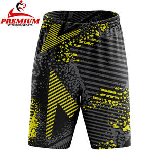 Custom Quick Dry Men's Board Short Drawstring Mid Print 100% Polyester Eco Friendly Anti UV Breathable Swimwear Surf <b>Beach</b> Short - Product Image 4