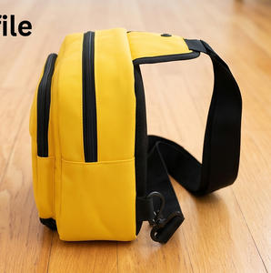 Sacs bandoulière unisexes, sacs de poitrine, sacs à bandoulière, fermeture éclair OEM, imperméables, style hip-hop - Product Image 4