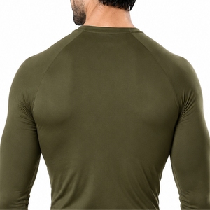Custom <b>Men's</b> <b>Compression</b> Long Sleeve <b>Shirt</b> Quick Dry Long Sleeve Tee Quick Dry Breathable Fitness Top For <b>Men</b> <b>Compression</b> <b>Shirt</b> - Product Image 5