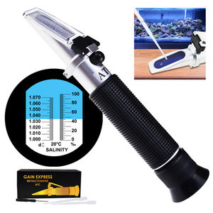 Réfractomètre optique professionnel pour eau de mer et eau salée, testeur de salinité haute précision avec ATC pour aquariums de récif et contrôle de la saumure - Product Image 1