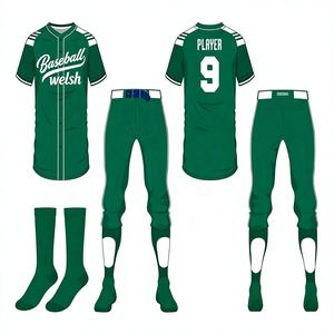 Custom Sublimation <b>Mens</b> Cheap Baseball Uniforms Uniform for Adults Custom Logo Hot Selling at Cheap Price - Product Image 1