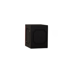 Armoire de rangement cubique moderne en PVC rouge et noir avec serrure, organisateur pour la maison et le bureau - Product Image 6