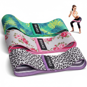 Banda de Resistencia para Glúteos y Cadera, para Ejercicios en Casa, Bandas de Tela para Ejercicios de Cadera - Product Image 1