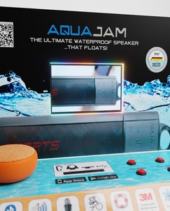 New Design Acrylic Speaker Countertop Display <b>Stand</b> LCD Video <b>Screen</b> Customizable Size Color Artful Cosmos Brand for Retail Shop - Product Image 4