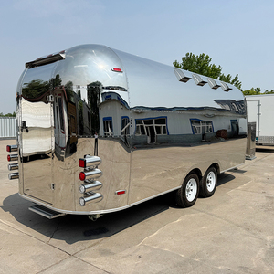 Premium Grade Mobile Food Trailer With 304 Stainless Steel Countertops And Drainage <b>Floor</b> For Hygienic Food Service - Product Image 2