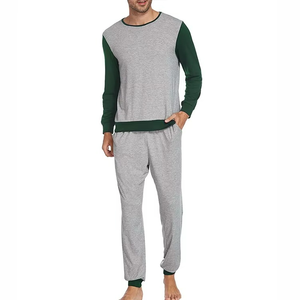 Wholesale <b>Pyjamas</b> Mens Sleepwear Designer Pajama Sets <b>for</b> Men 2 Pieces Mens Two Piece Pajamas Set - Product Image 3